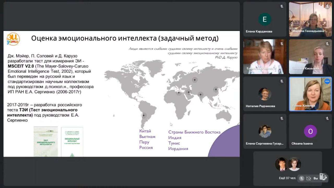 Доклад команды ученых EILab (компания-разработчик WAY2WEI) на международном  научном семинаре